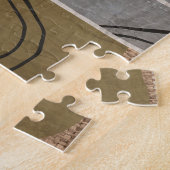 Puzzle Collage de patchwork, motif de mixage de courtepoi (Côté)