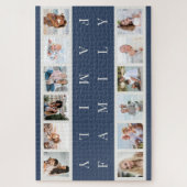 Puzzle Collage de photos Concours d'équipe de famille mir (Vertical)