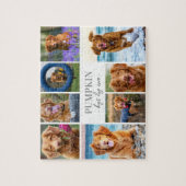 Puzzle Collage de photos de chien simple (Vertical)