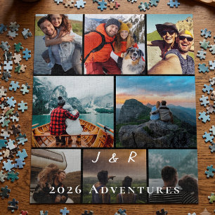 Puzzle Collage de photos de couples Souvenirs de voyage