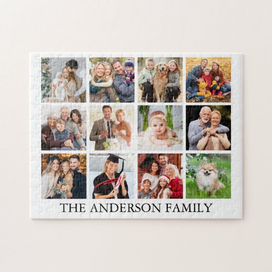 Puzzle Collage de photos de famille (Horizontal)