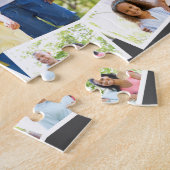 Puzzle Collage de photos de famille avec Zigzag (Côté)