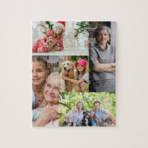 Collage de photos de famille personnalisé Image si