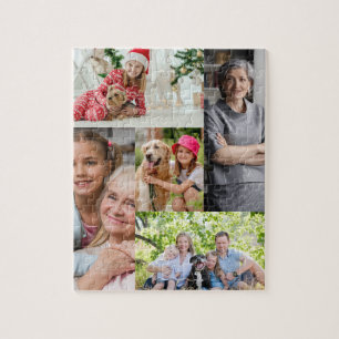 Puzzle Collage de photos de famille personnalisé Image si