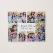 Puzzle Collage de photos de grand-mère simple (Horizontal)