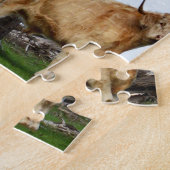 Puzzle Collage de photos de vache, (Côté)