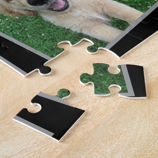 Puzzle Collage de photos des coeurs de script familial (Côté)