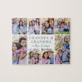 Puzzle Collage de photos des grands-parents (Horizontal)