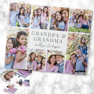 Puzzle Collage de photos des grands-parents