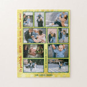 Puzzle Collage de photos familiales 10 images Golden Pers