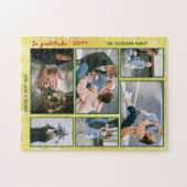 Puzzle Collage de photos familiales 6 images Golden Perso (Horizontal)