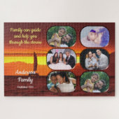 Puzzle Collage de photos familiales Coucher de soleil 112 (Horizontal)