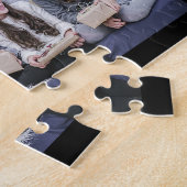 Puzzle Collage de photos familiales Monogramme 7 images N (Côté)