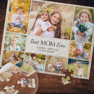 Puzzle Collage de photos pour maman enfants
