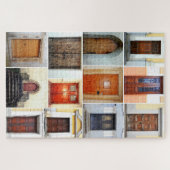 Puzzle Collage de portes en bois (Horizontal)