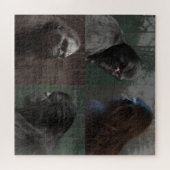 PUZZLE COLLAGE DE SASQUATCH DE BIGFOOT (Horizontal)