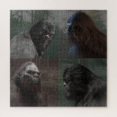 PUZZLE COLLAGE DE SASQUATCH DE BIGFOOT (Vertical)