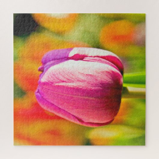 Puzzle Collage de tulipe (Vertical)