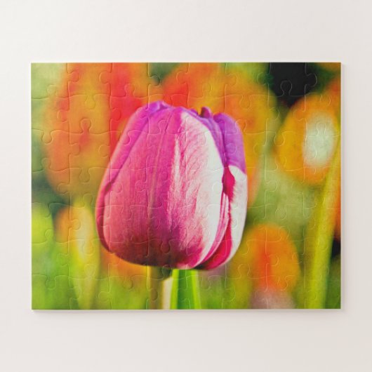 Puzzle Collage de tulipe (Horizontal)