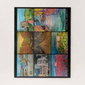 Puzzle Collage de Valence en Espagne par Alfred Fox (Vertical)