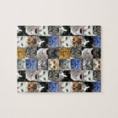 Puzzle Collage de Visages de Chats (Horizontal)