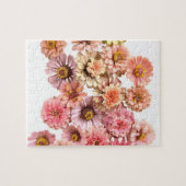 Puzzle Collage de Zinnia (Horizontal)
