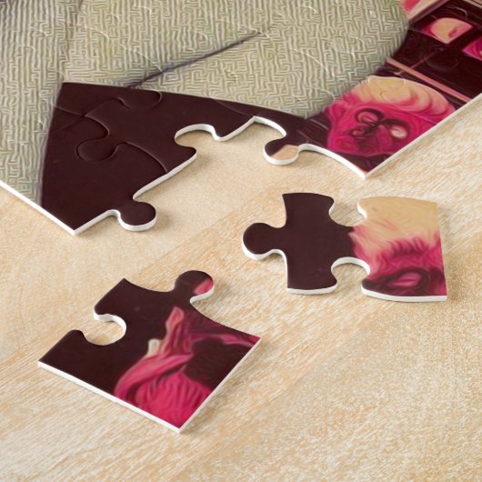 Puzzle Collage des femmes dévilisantes rétro (Côté)