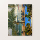 Puzzle collage des plages des Caraïbes (Vertical)