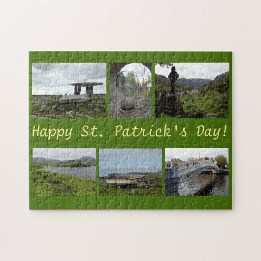 Puzzle Collage du jour de St Patrick (Horizontal)