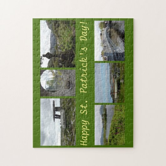 Puzzle Collage du jour de St Patrick (Vertical)