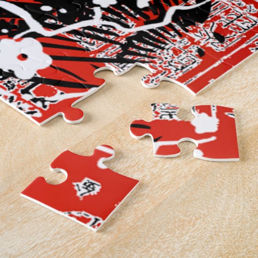 Puzzle Collage en Asie Vintage (Côté)