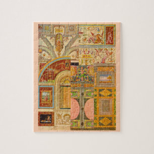 Puzzle collage italien baroque de motifs