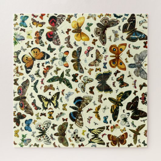 Puzzle Collage papillon - une multitude de papillons et d (Horizontal)