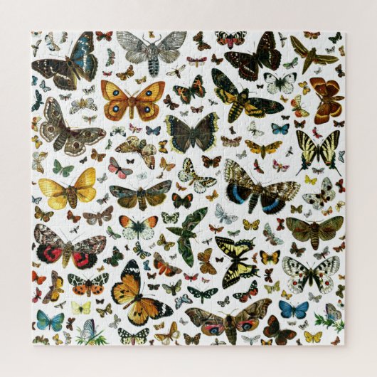 Puzzle Collage papillon - une multitude de papillons et d (Vertical)