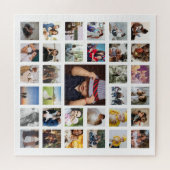 Puzzle Collage personnalisé personnalisé (Horizontal)