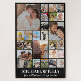 Puzzle Collage Photo 25 Images 20x30 Grand Couple