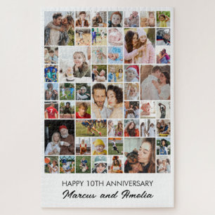 Puzzle Collage Photo 50 Photos 20x30 Couple Amour Mariage