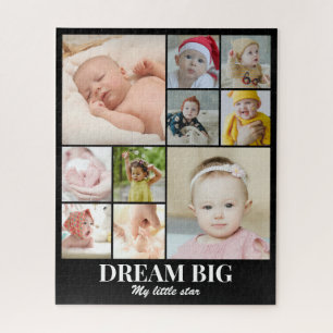 Puzzle Collage photo bébé enfants 10 photos 20x25 40x50