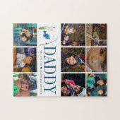 Puzzle Collage photo Carré Instagram moderne | Pêche (Horizontal)