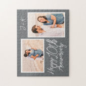 Puzzle Collage photo du 10e anniversaire du Mariage perso (Vertical)