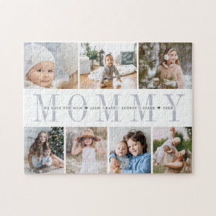 Puzzle Collage Photo Enfants Mommy 7 Personnalisé