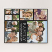 Puzzle Collage photo famille 9 (Horizontal)