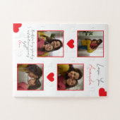 Puzzle Collage photo moderne de Red Hearts (Horizontal)