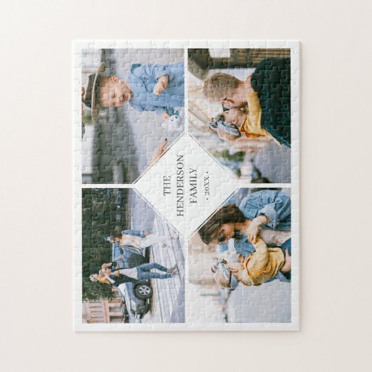 Puzzle Collage photo moderne simple (Vertical)