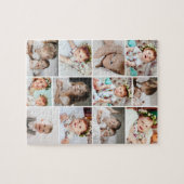 Puzzle Collage photo multiple personnalisé 110 pièces (Horizontal)