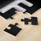 Puzzle Collage photo noir argent ami BFF (Côté)