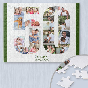 Puzzle Collage photo numéro 50 pour 50e anniversaire 17 i