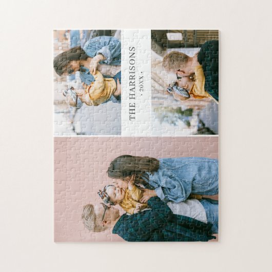 Puzzle Collage photo simple (Vertical)