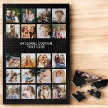 Puzzle Collage photo simple 20 photo personnalisée<br><div class="desc">Ce Simple Photo Collage 20 Photo Personnalisé Jigsaw Puzzle est la meilleure façon de présenter vos souvenirs préférés. Avec la place pour 20 photos, il fait un cadeau significatif et unique pour les proches, ou un souvenir amusant pour vous-même. Qu’il s’agisse de vacances en famille, d’anniversaires ou de moments spéciaux,...</div>