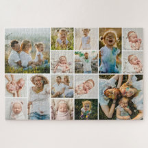 Collage photo simple de 16 photos